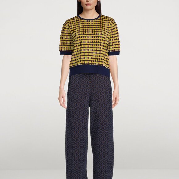 BNWT SS22 DRIES VAN NOTEN JALEENA JACQUARD SWEATER L - Picture 10 of 11